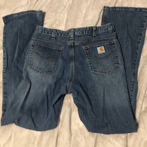 “Traditional Fit” Slight Boot-Cut Carhartt Jeans
